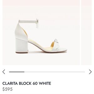 Alexandre Birman Clarita Block 60 Sandal - White